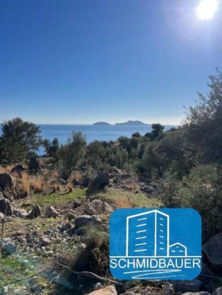 Agios Georgios bei Agia Galini Kreta, Agios Georgios: Grundstück mit Baugenehmigung für drei Häuser und einen Swimmingpool Grundstück kaufen